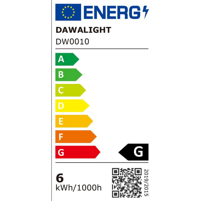 Набір з 2 LED-стінних світильників Dawalight для вулиці, IP65, 2x6W, 3000K, тепле світло, темно-сірий, пластик