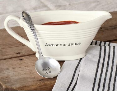 Mud Pie Circa Awesome Sauce, 2-Piece Set