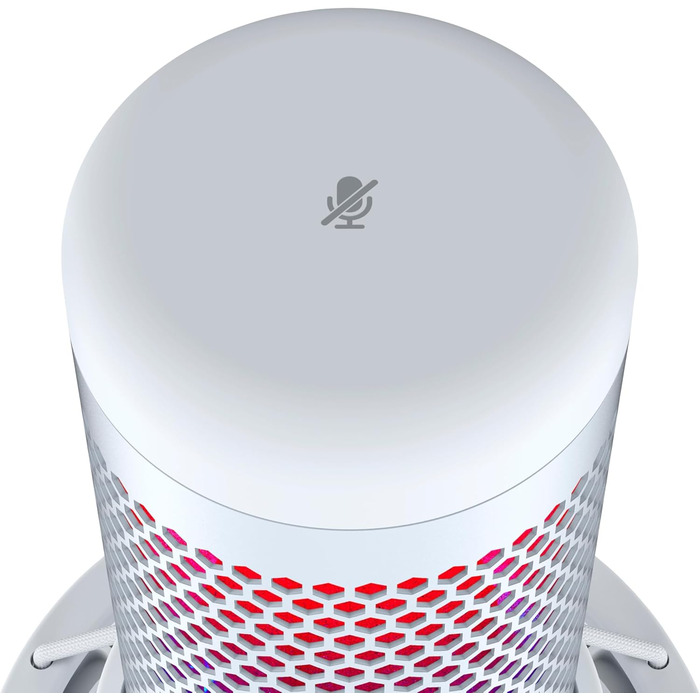 Мікрофон HyperX QuadCast S RGB USB з поп-фільтром для PC, PS4, Mac, Streaming, Gaming, Twitch, YouTube, Discord