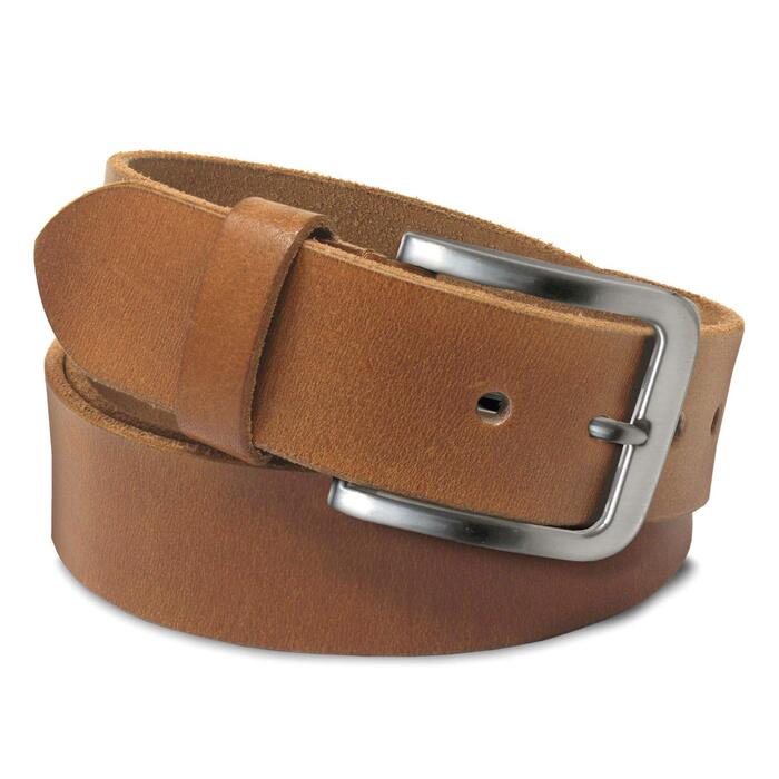 Жіночий шкіряний ремінь ROYALZ Vintage, 38 мм, буйволова шкіра, коричневий, під джинси/костюм, довжина 120 см (розмір 105 см)