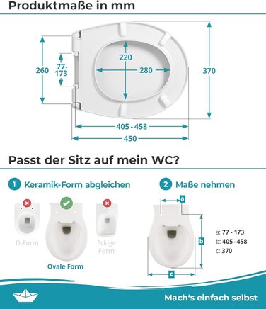 Сидіння для унітазу Calmwaters з мікроліфтом (м'яке закриття), овальна кришка з антибактеріального дюропласту, витримує до 250 кг, легкий монтаж, принт Halbzeitpause