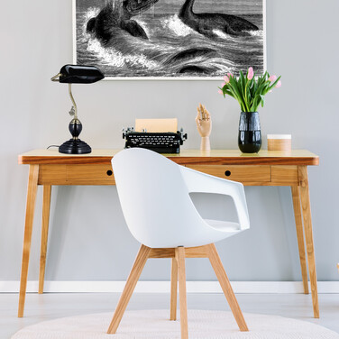 Світильник Relaxdays Black Banker зі скляним абажуром