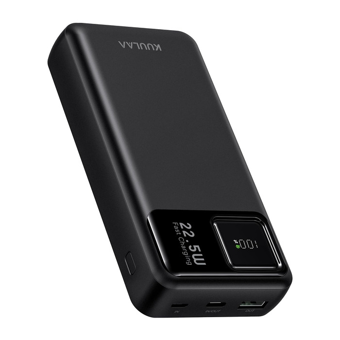 Power Bank Kuulaa 20000mAh з USB-C: Швидка зарядка для iPhone, Samsung та інших