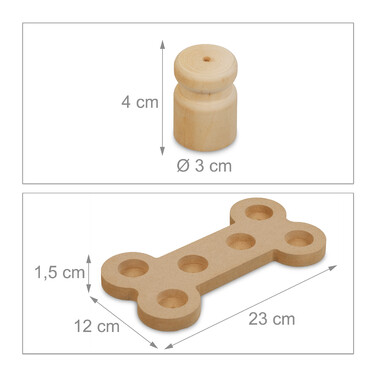 Relaxdays Interactive Dog Toy