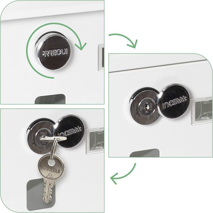 Поштовий ящик ARREGUI Chance E7005 сталевий з газетницею, сірий антрацит (DIN A4) | Настінний поштовий ящик з вікном та табличкою для імені