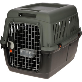 KERBL Eco Transport Box - Recycled Plastic Pet Carrier - 70x50x51.5cm