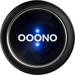 OOONO CO-DRIVER NO1: Попереджає про радари та небезпеки на дорозі в реальному часі, автоматичне увімкнення через Bluetooth зі смартфоном, дані Blitzer.de