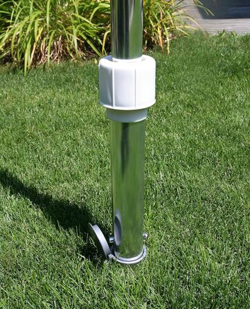 Schneider Base Sleeve for Patio Umbrellas, 827-00, Aluminum, 0.8 kg