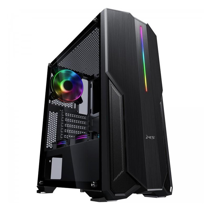 Корпус MS FIGHTER V310 Midi Tower, чорний
