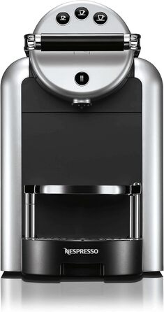 Nespresso Professional Zenius Coffee Machine including 50 Coffee Capsules - Coffee Maker for Small Offices - Silver Machine Starter Pack