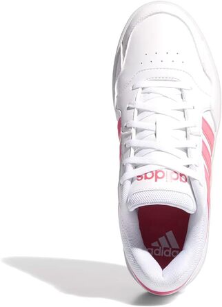 Жіночі кросівки Adidas Hoops 3.0 Bold, Cloud White/Pink Fusion, розмір 36 2/3 EU