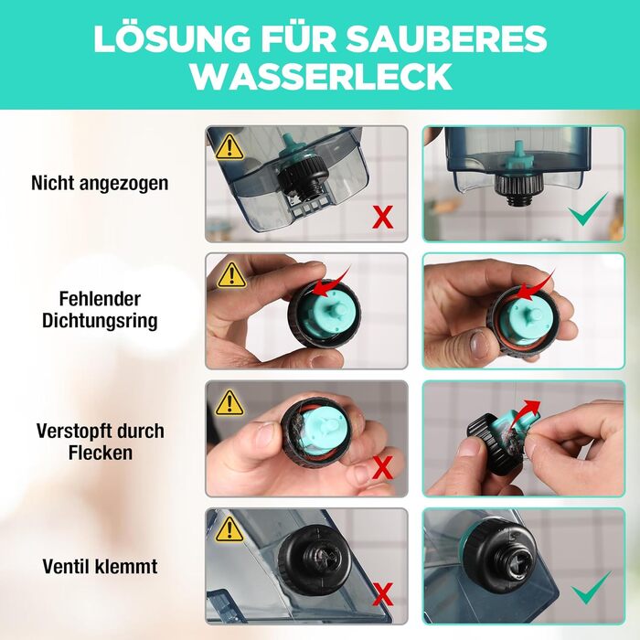 HAUSHOF StainZapper Pro: Професійний миючий пилосос для килимів, меблів та авто. Потужність 450W, 12kPa, об'єм 1,5+0,8L, з миючим засобом та щіткою для швів. Ефективний видалення плям з килимів, диванів, оббивки та салону авто.