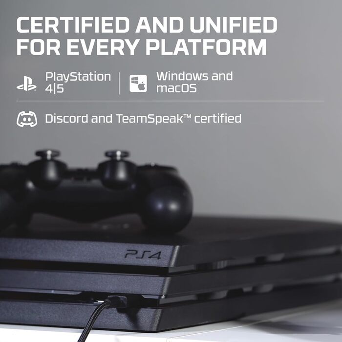 HyperX QuadCast USB мікрофон для стрімерів та геймерів, чорний