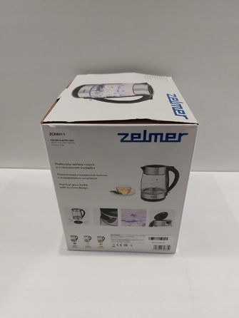 Електричний чайник Zelmer ZCK8011, 2200 Вт, 1,7 л, чорний