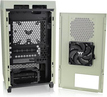 Корпус для ПК Thermaltake The Tower 200 Matcha Green (м'ятно-зелений), Mini-ITX