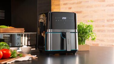 Фритюрниця Cecotec Cecofry Full Inox 5500 Pro 5.5 л, 1700 Вт, без масла, PerfectCook, з аксесуарами, нержавіюча сталь