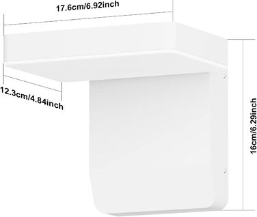 LED вуличне освітлення K-Bright 20W з датчиком руху, IP65, для балкона та саду (білий)