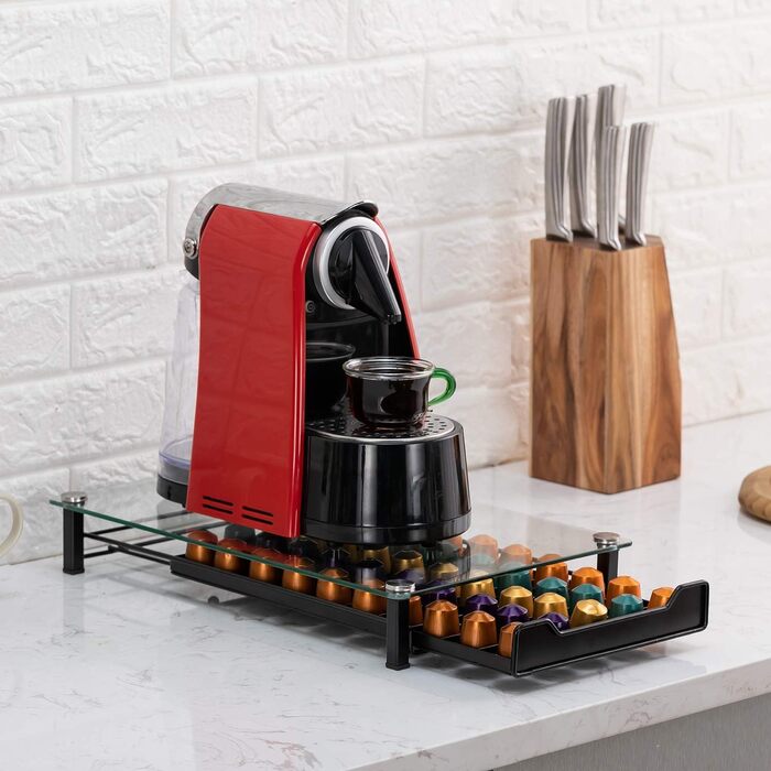 Тримач для капсул Nespresso Originaline на 40 капсул (Чорний)