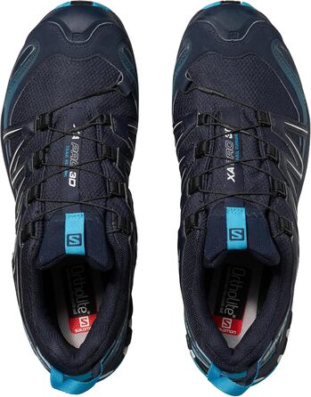 Чоловічі трекінгові черевики Salomon XA PRO 3D Gore-TEX 45 1/3 EU Navy Blazer Hawaiian Ocean Dawn Blue