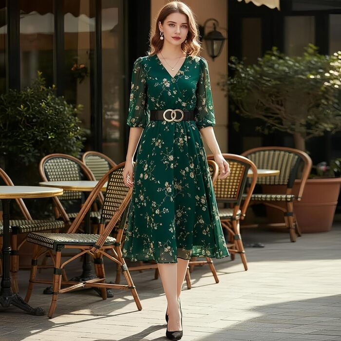 Жіночий еластичний пояс шкіряний 5 см, регульований 70-160 см, чорний, для суконь