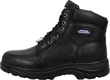 Черевики робочі Skechers Workshire Peril для жінок (39.5 EU, широка колодка, чорний колір)