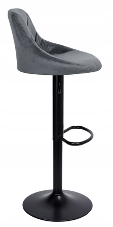 Велюровий худі Black Graphite від Cydro
