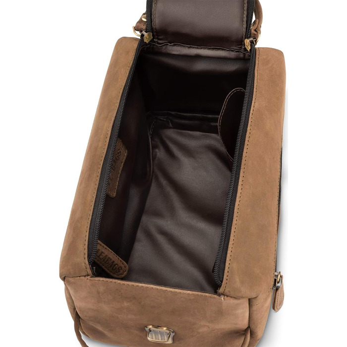 LEABAGS Преміум дорожній косметичний набір для жінок та чоловіків | Культова сумка | Великий валіза для косметики | Palm Bay Fox