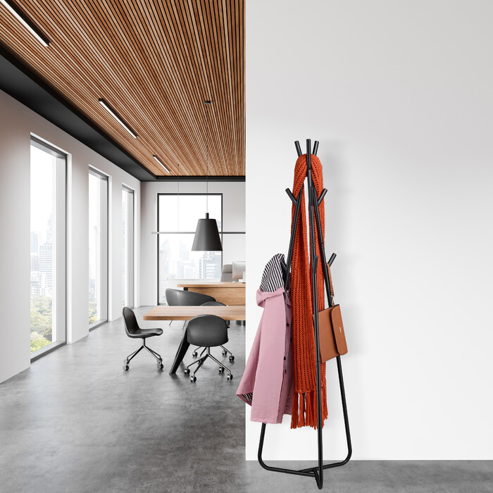 Relaxdays Triangular Metal Coat Rack
