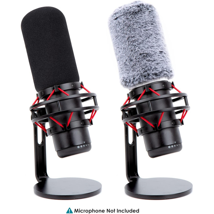Кріплення для мікрофона YOUSHARES, сумісне з HyperX QuadCast, металева клямка, поп-фільтр, підставка для стрімінгу