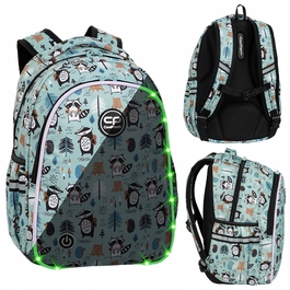 Багатовідсіковий шкільний рюкзак CoolPack, багатоколірний, 18 л