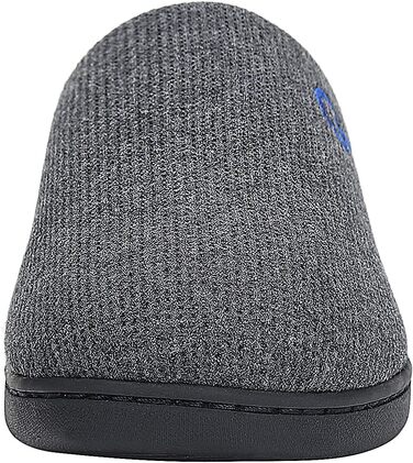 Тапочки Mishansha зимові утеплені з піною пам'яті для дому та вулиці, розмір 36-47, сірий та синій кольори