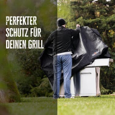 Захисний чохол для гриля Grillfürst G201, водонепроникний, 50x55x30 см, для газового гриля та кемпінгу