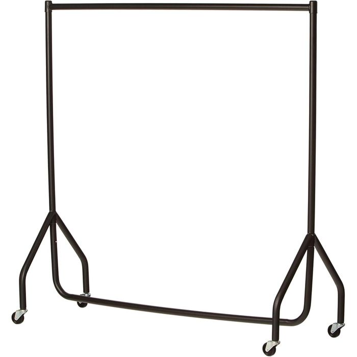 The Shopfitting Shop Robust Clothes Rack, 1.2 m (4 ft) long, 1.2 m (4 ft) high