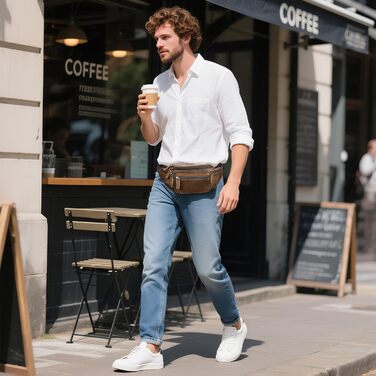 Стильна бананка для жінок, розкішна бананка з натуральної овчини, для вечірок, клубів, бананка на пояс, поясна сумка Crazycoffee