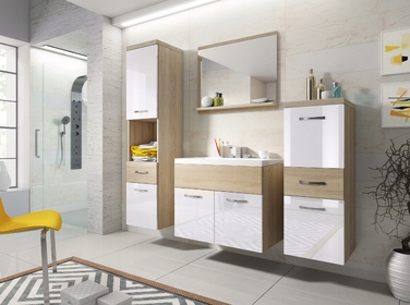 Комплект меблів для ванної кімнати ETNA ALBA, 5 предметів
