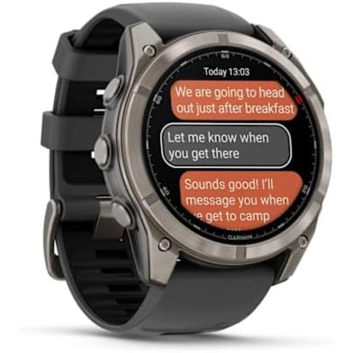Розумний годинник Garmin fēnix 8 PRO Graphite 51mm: Multisport, AMOLED, 10 днів батареї, GPS, EKG, музика