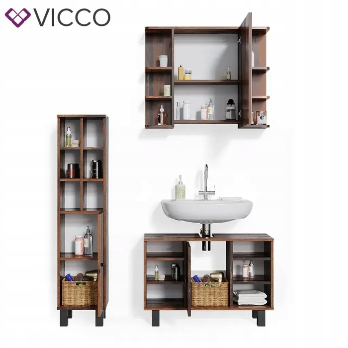 Комплект меблів для ванної кімнати FYNN OLD VICCO