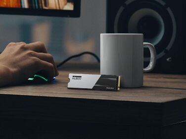 SSD KLEVV CRAS C910 1TB M.2 NVMe PCIe Gen4x4 з радіатором, до 5000 МБ/с