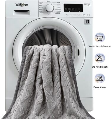 Водонепроникний килимок для собак Luciphia, флісовий, миючий, для собак та котів, захист дивану, ліжка, автокрісла, меблів, M (100 x 145 см), світло-сірий