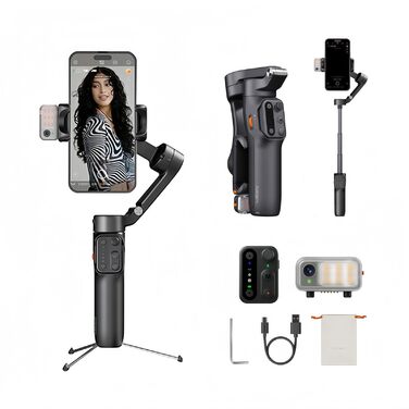 Штатив-стабілізатор Hohem iSteady V3 для смартфона: AI-трекінг, віддалений пульт, екран 1.22