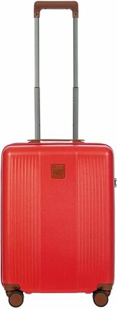 Чемодан на колесах Bric's Ferrara 67 см, чорний (червоний)