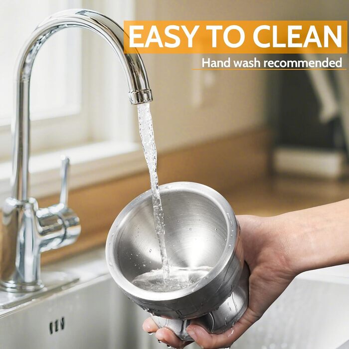 Ступка з товкачиком Sopito 250 мл, нержавіюча сталь, для спецій та ліків