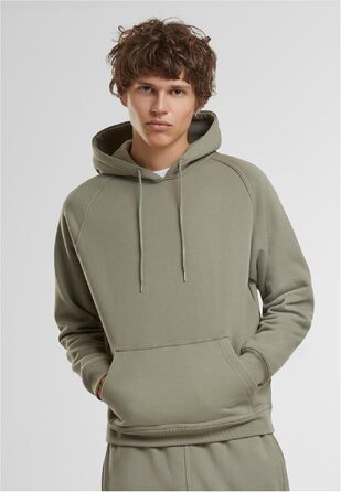 Чоловічий базовий худі Urban Classics з капюроном, колір Palegreen, розмір 5XL