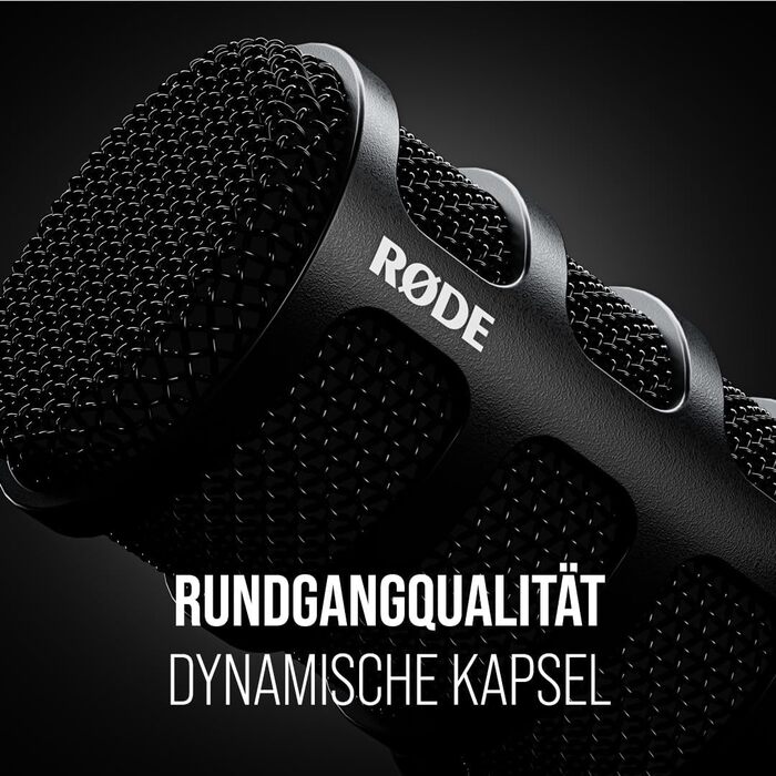 RØDE PodMic – динамічний мікрофон XLR/USB для подкастів, стрімінгу, геймінгу, музичного виробництва та контент-мейкінгу