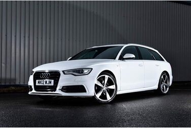 Комплект автосонцезахисних шторок Satz для Audi A6 4G Avant 2011-2018, 6 шт.