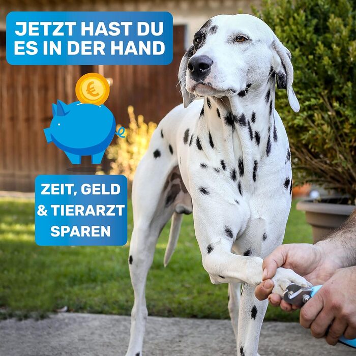 Професійні когтерізки BluePet Profi для собак та котів - регульовані, з напилком, M-XL