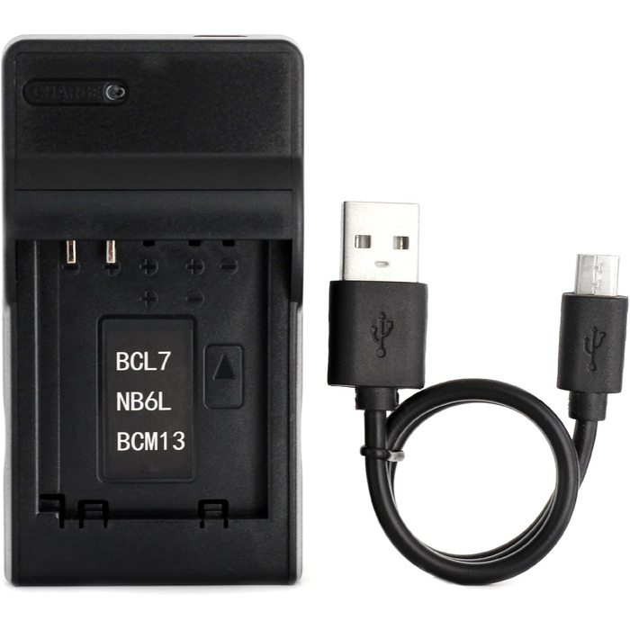 Зарядний пристрій USB Norifon DMW-BCM13 для камер Panasonic Lumix (DMC-TZ55, TZ60, TZ61, FT5, TS5, TZ70, ZS40, ZS50)