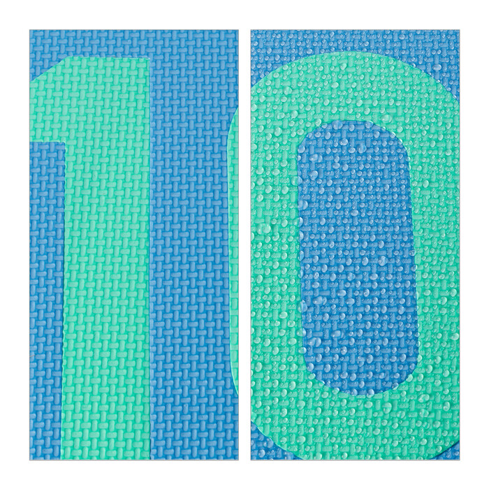 Relaxdays Puzzle Mat with Numbers