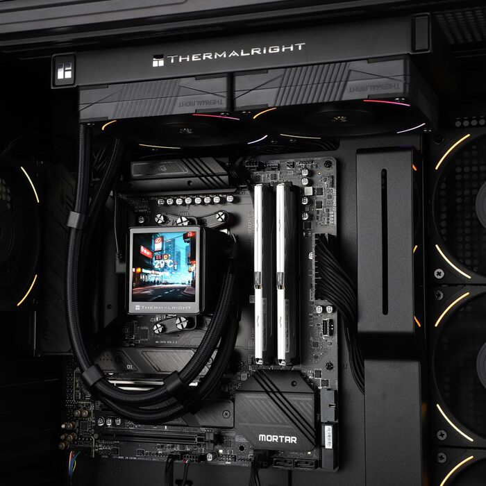 Thermalright Frozen Vision 240 Black - Смарт-система водяного охолодження з LCD-дисплеєм