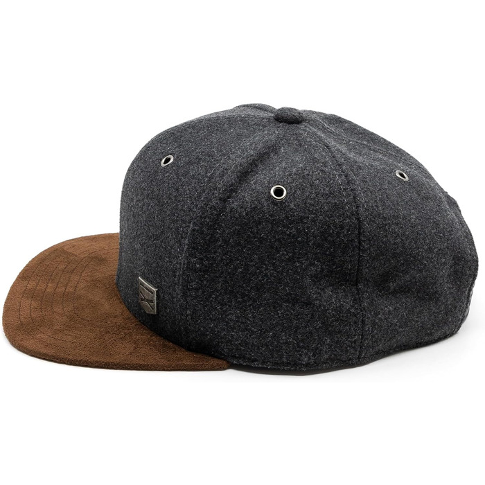 Кепка бейсболка Hand und Feuer Snapback унісекс сіра графіт XL